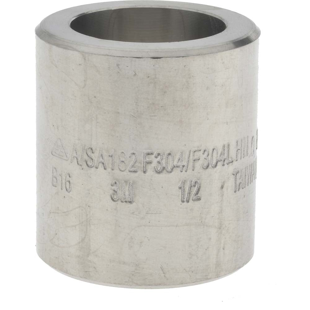 Merit Brass SW3411D-08 Pipe Coupling 1/2", 304 Stainless Steel
