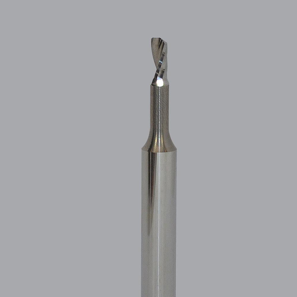 Onsrud 65-010 Spiral Router Bit 0.125" Dia, 0.25" LOC, 1/4" Shank Dia, Upcut
