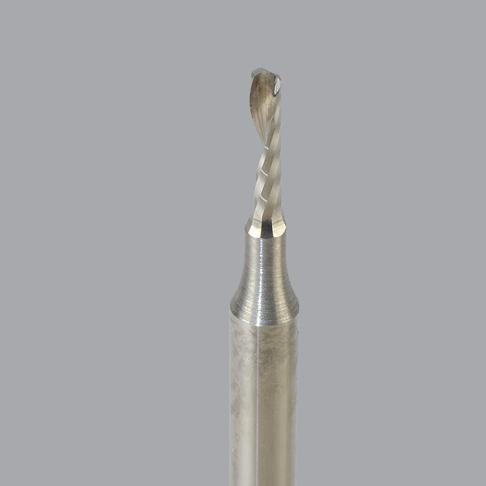 Onsrud 65-000 Spiral Router Bit 0.0625" Dia, 0.25" LOC, 1/8" Shank Dia, Upcut