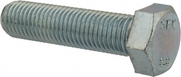 Value Collection 815971PS Hex Head Cap Screw M20x2.5, 80.00 mm Length Under Head, Grade 8.8 Steel, Zinc Finish