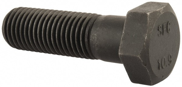 Value Collection 461422PS Hex Head Cap Screw M24x3, 80.00 mm Length Under Head, Grade 10.9 Steel, Bright/Uncoated Finish