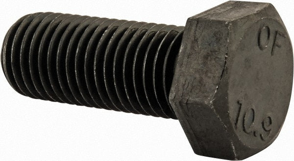 Value Collection 462974PS Hex Head Cap Screw M20x2.5, 50.00 mm Length Under Head, Grade 10.9 Steel, Bright/Uncoated Finish
