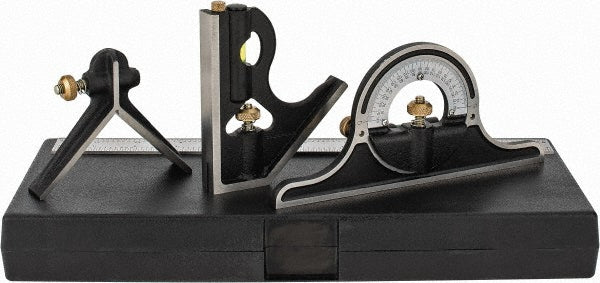 Value Collection 1516C 4 Piece, 12" Combination Square Set