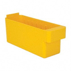 Quantum Storage QED501YL Plastic Drawer Bin Yellow