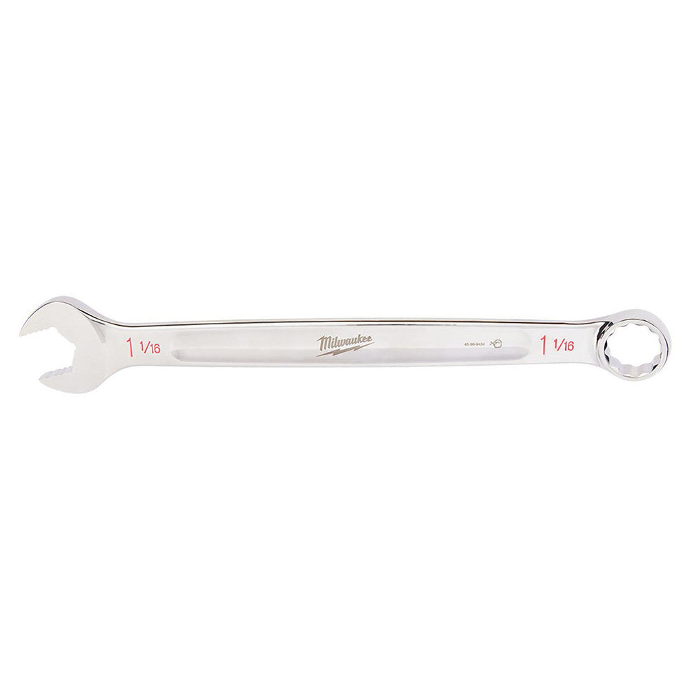 Milwaukee Tool 45-96-9434 Combination Wrench 1-1/16" Head Size, 15 deg Offset