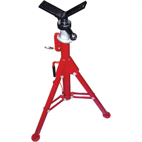 Rothenberger 10641 1/2" to 8" Pipe Capacity, Portable Folding Vee-Head Stand