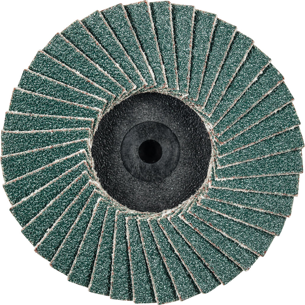 PFERD 47202533 Flap Disc 2" Dia, 80 Grit, Zirconia Alumina, Type 27