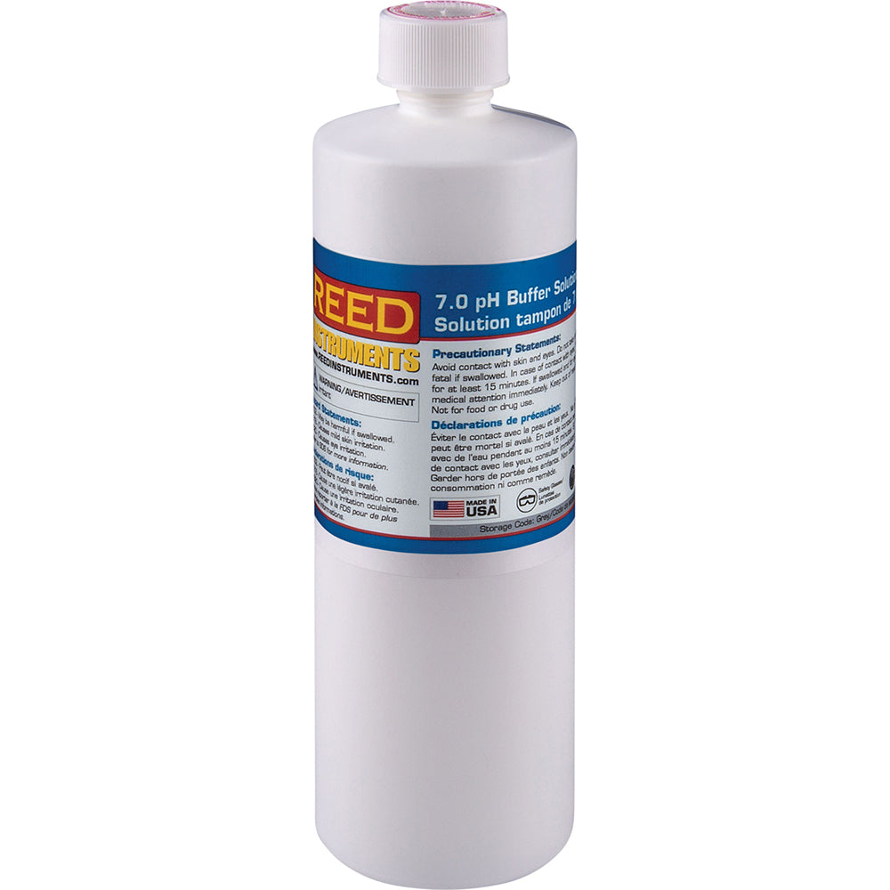 REED Instruments R1407 pH Buffering Solutions Solution Type Buffer Solution Ph 7.00 Container Size 500ml Container Type Bottle
