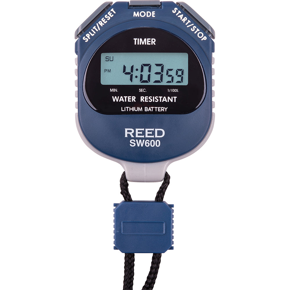 REED Instruments SW600 Stopwatches Accuracy ±3 seconds/day Power Source Battery Number Of Batteries 1 Batteries Included Yes Material Plastic Overall Height 2.3in