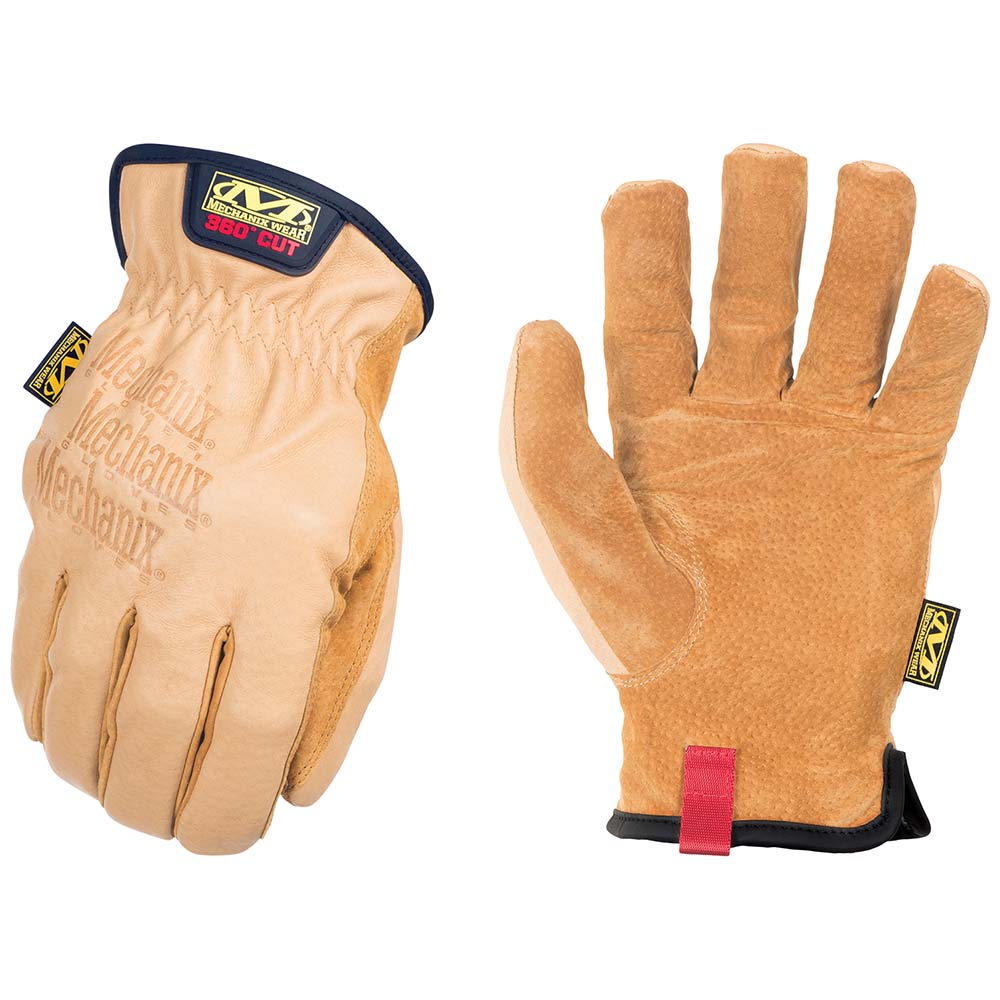 Mechanix Wear LD-C75-013 Cut-Resistant Gloves Size 3XL, ANSI Cut A9, Leather