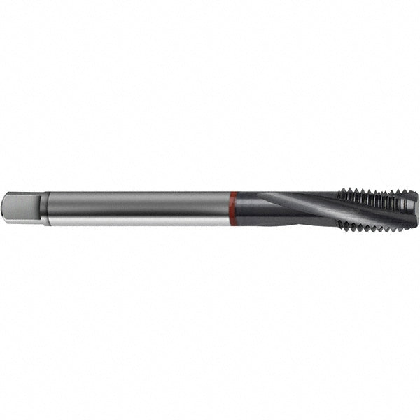 Guhring 9043730021840 Spiral Flute Tap #2-56, UNC, 3 Flute, Bottoming, 2BX Class of Fit, High Speed Steel, TICN Finish