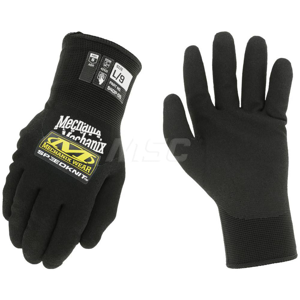 Mechanix Wear S4DP-05-008 Work & General Purpose Gloves Glove Type Field Work Lining Material Acrylic Back Material Nitrile Cuff Style Knit Primary Material Knit Coating Material Nitrile