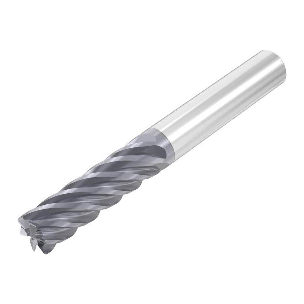 Seco 10072644 Roughing & Finishing End Mill 1/2" Dia, 6 Flute, 0.0300" Corner Radius, Corner Radius End, Solid Carbide