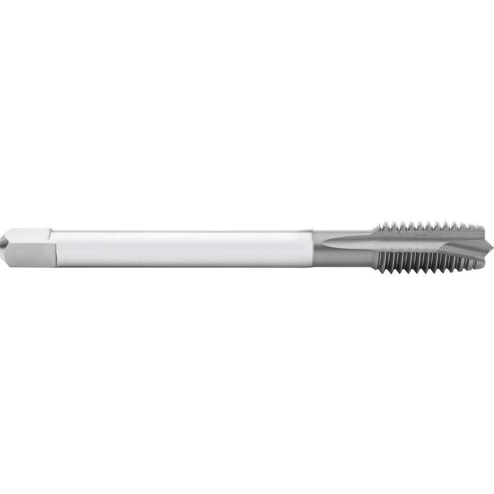 Emuge BU20K560.5043 Spiral Point Tap 1/4-28 UNF, 3 Flutes, 4 to 5P, 3B Class of Fit, HSS-E, GLT-1 Coated