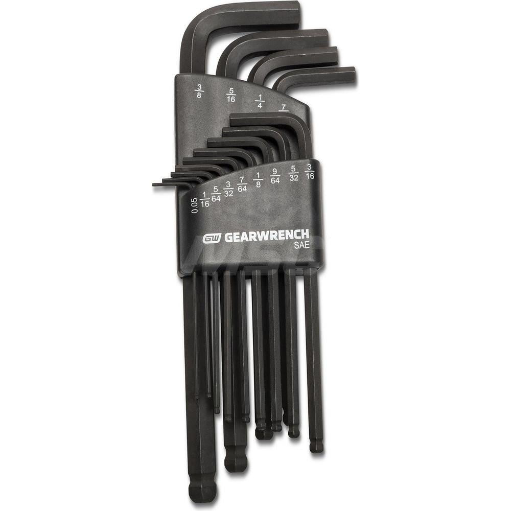 GEARWRENCH 83524 Hex Key Sets Tool Type Hex Handle Type L-Handle Measurement Type SAE Hex Size Range (Inch) 0.050 - 3/8