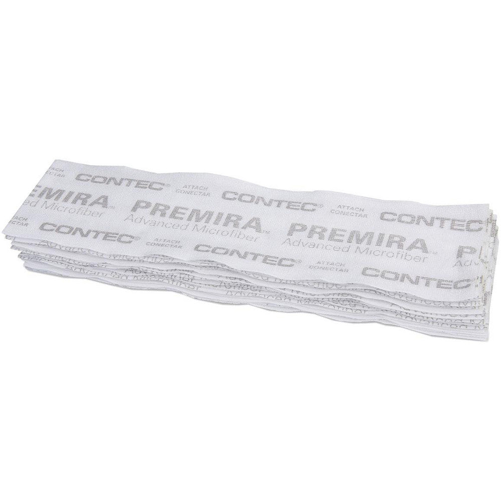 Contec Professional PRMM0001 Wet Mop Pad Hook & Loop, White & Gray Mop, Microfiber