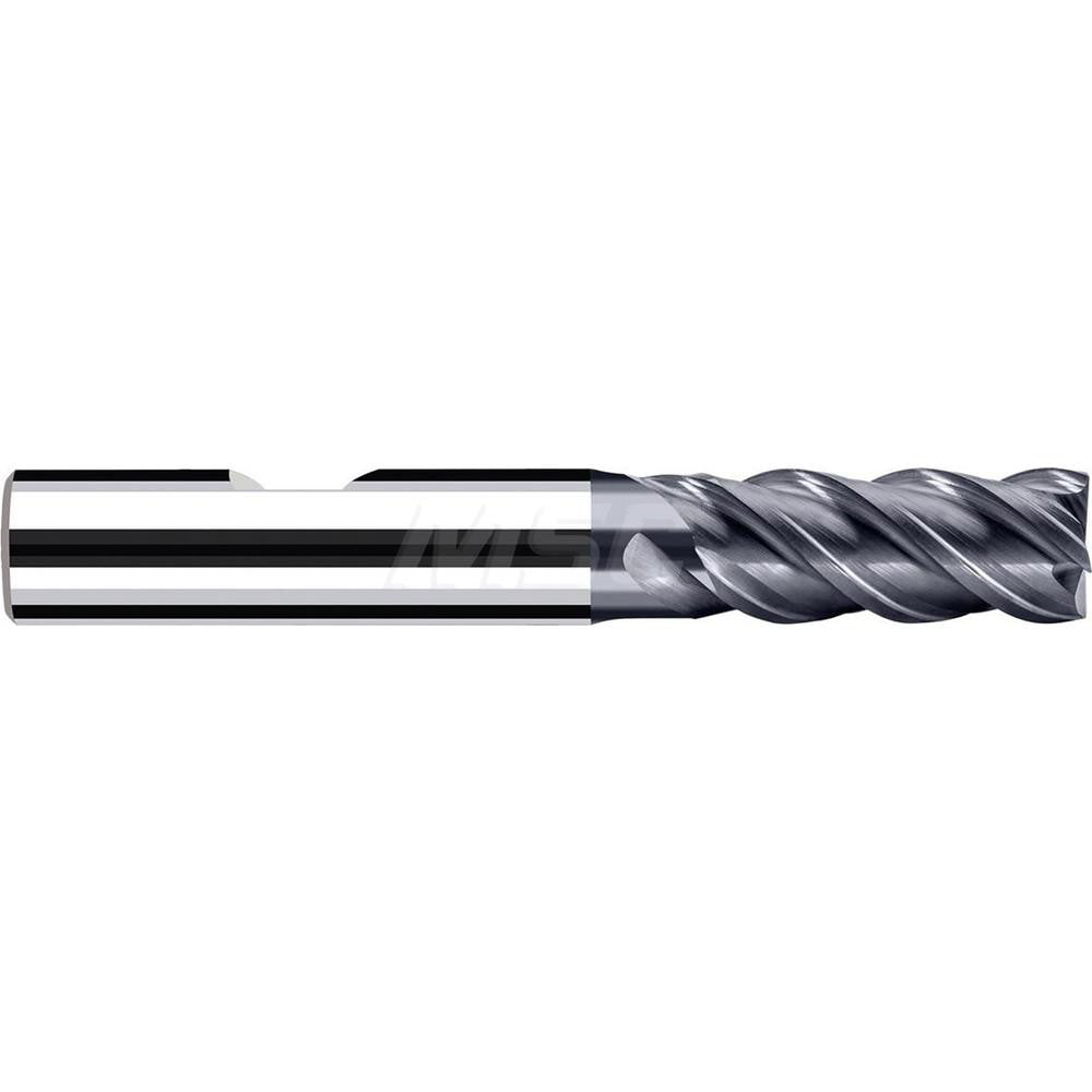Fraisa P98300530 Square End Mill 1/2" Dia, 4 Flute, Solid Carbide