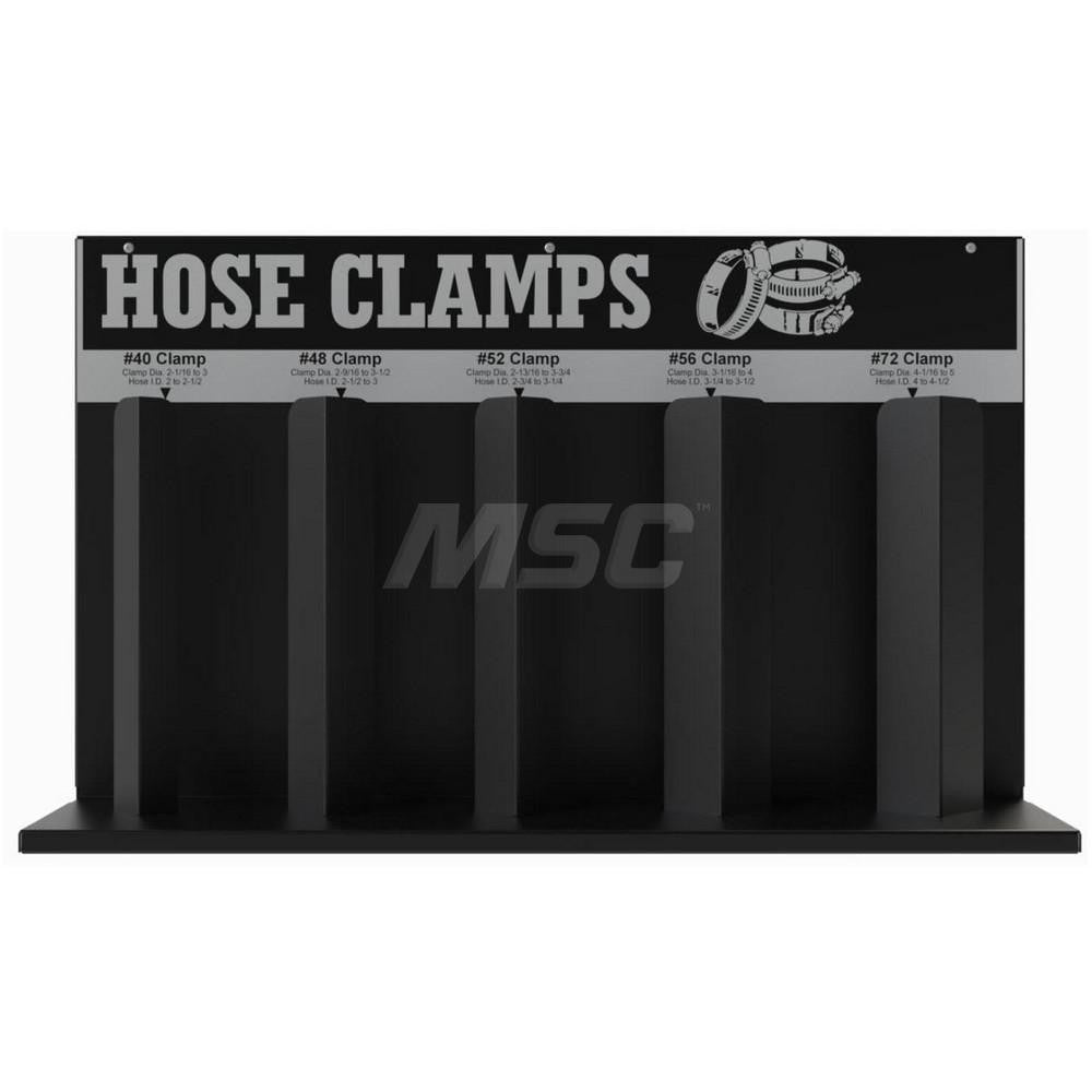 Durham 904-08-S702 Steel Display Rack 23-5/16" Wide, 14-5/16" High
