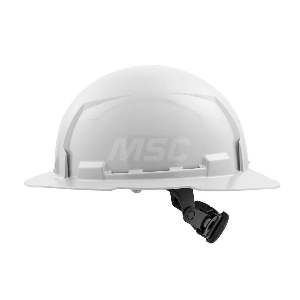 Milwaukee Tool 48-73-1121 Hard Hat Construction, Full Brim, Class E, 6-Point Suspension