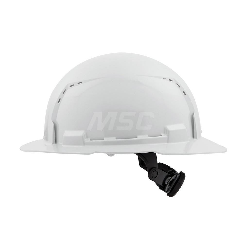 Milwaukee Tool 48-73-1221 Hard Hat Construction, Full Brim, Class C, 6-Point Suspension
