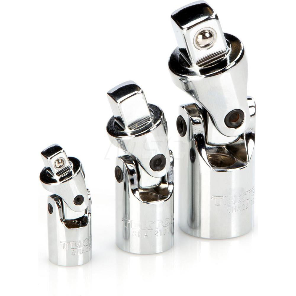 Tekton SHA99004 Universal Joint Set, 3-Piece (1/4, 3/8, 1/2 in.)