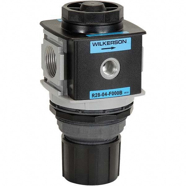 Wilkerson R28-04-F000B Compressed Air Regulator 1/2" NPT, 300 Max psi, Standard