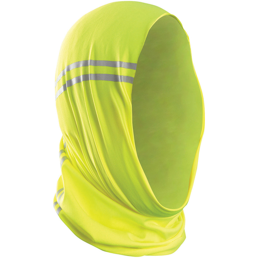 OccuNomix TD800-HVY Gaiter Size Universal, Yellow, Anti-Microbial, Evaporative Cooling Neck & Head Protection, Moisture Wicking & UV Protection of 50+