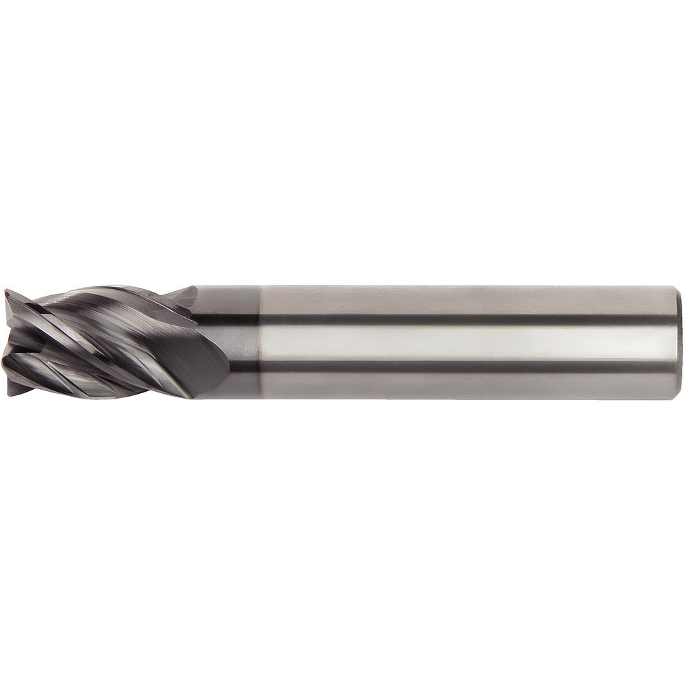 Kennametal 6769608 Corner Chamfer End Mill 2.50 mm Dia, 5.00 mm LOC, 4 Flute, 0.10 mm Chamfer Width, Solid Carbide