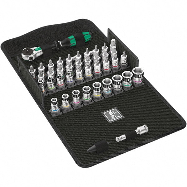 Wera 05003755001 Ratchet & Socket Set 42 Pc