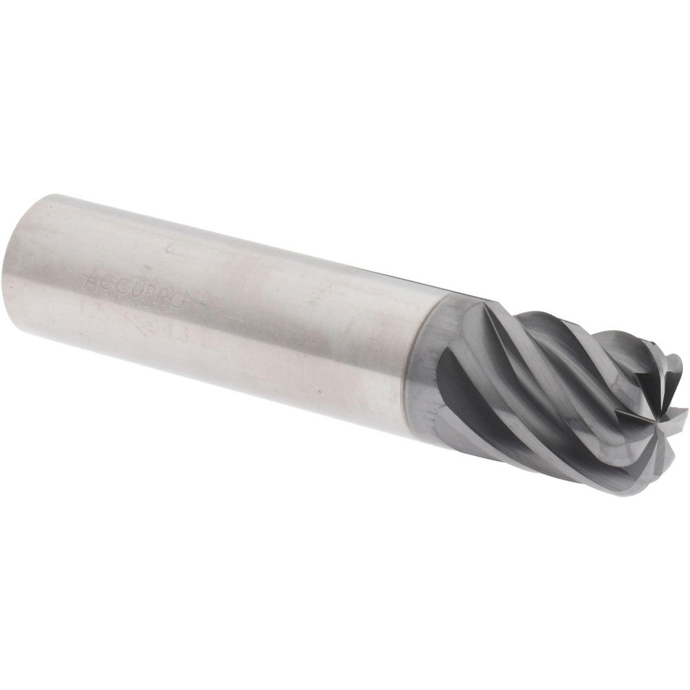 Accupro 312676 Corner Radius End Mill 5/8" Dia, 3/4" LOC, 38 deg Helix, Corner Radius End, Series HS
