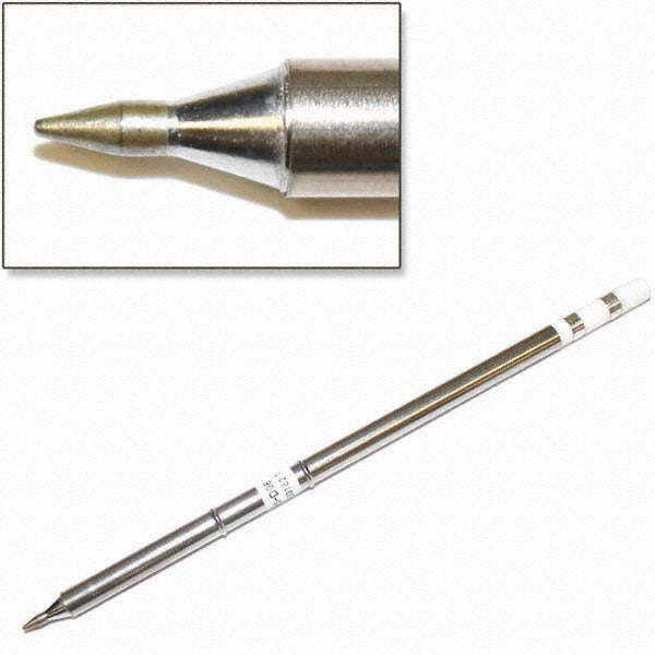 Hakko T15-D08 Soldering Iron Chisel Tip 0.03" Point Width, 1" Dia