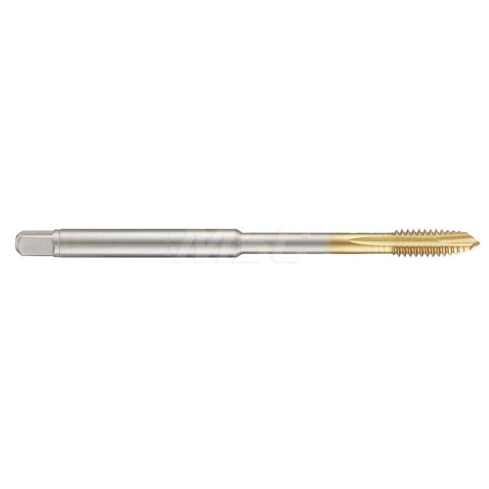Guhring 9045650060000 Spiral Point Tap M6 X 1, Metric, 3 Flutes, 3 to 5, 6H, HSS-E, TiN Finish