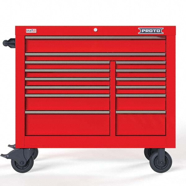 Proto JSTV4239RD14RD Steel Tool Roller Cabinet 14 Drawers