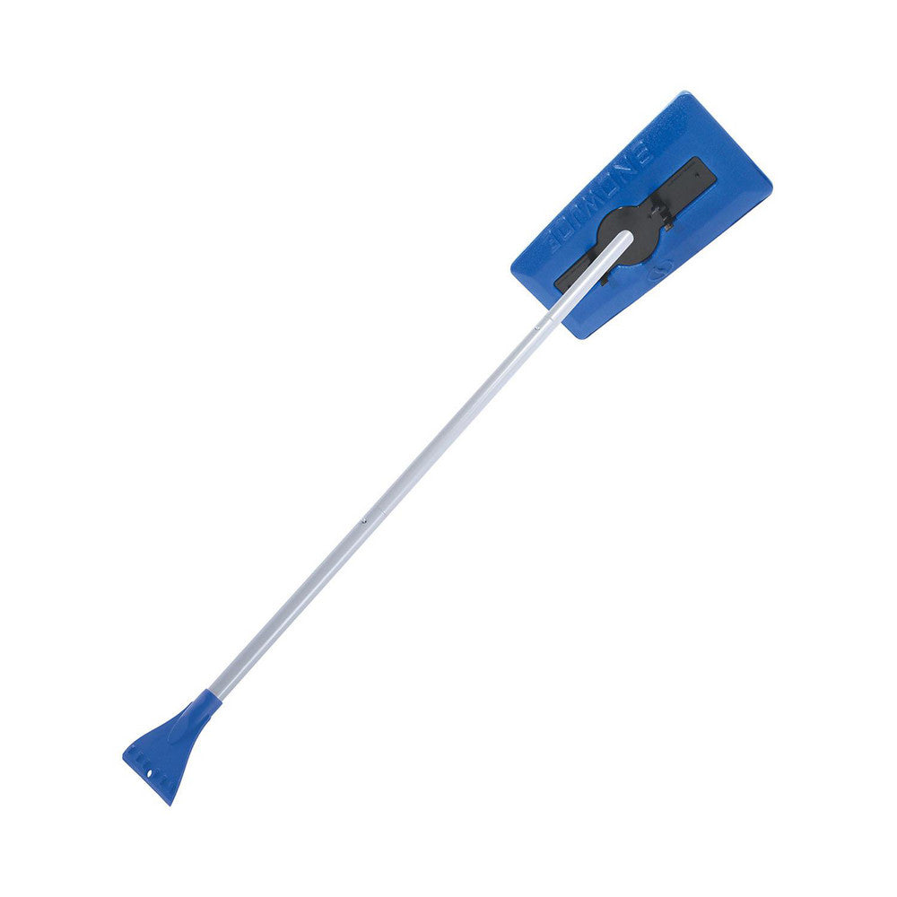 SnowJoe SJBLZD Snow Shovels & Ice Scrapers Product Type Ice Scraper Pusher Shovel Collapsible Shovel Handle Type Straight Long Handle Material Aluminum Blade Material Plastic Polyethylene Handle Length (Decimal Inch) 47 Overall Length (Inch) 52