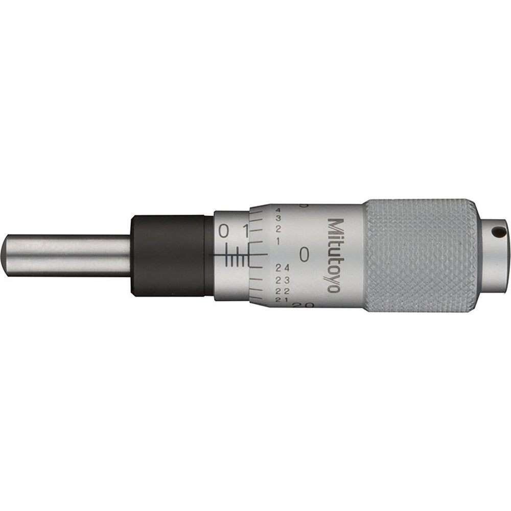 Mitutoyo 148-811-10 1/2 Inch, 0.5118 Inch Thimble, 0.1969 Inch Diameter x 17.5mm Long Spindle, Mechanical Micrometer Head