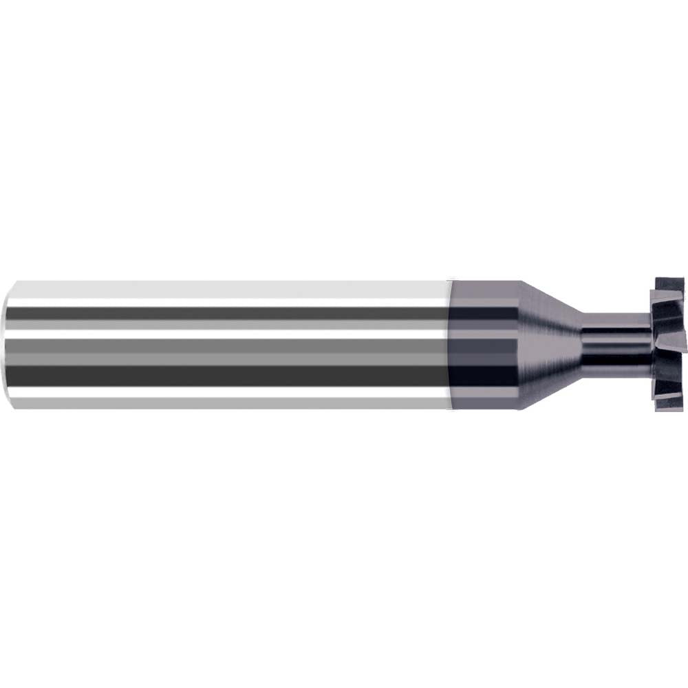 Harvey Tool 895060-C3 Woodruff Keyseat Cutter 1/2" Cut Dia, 1/8" Cut Width, 1/2" Shank Dia, Staggered Tooth