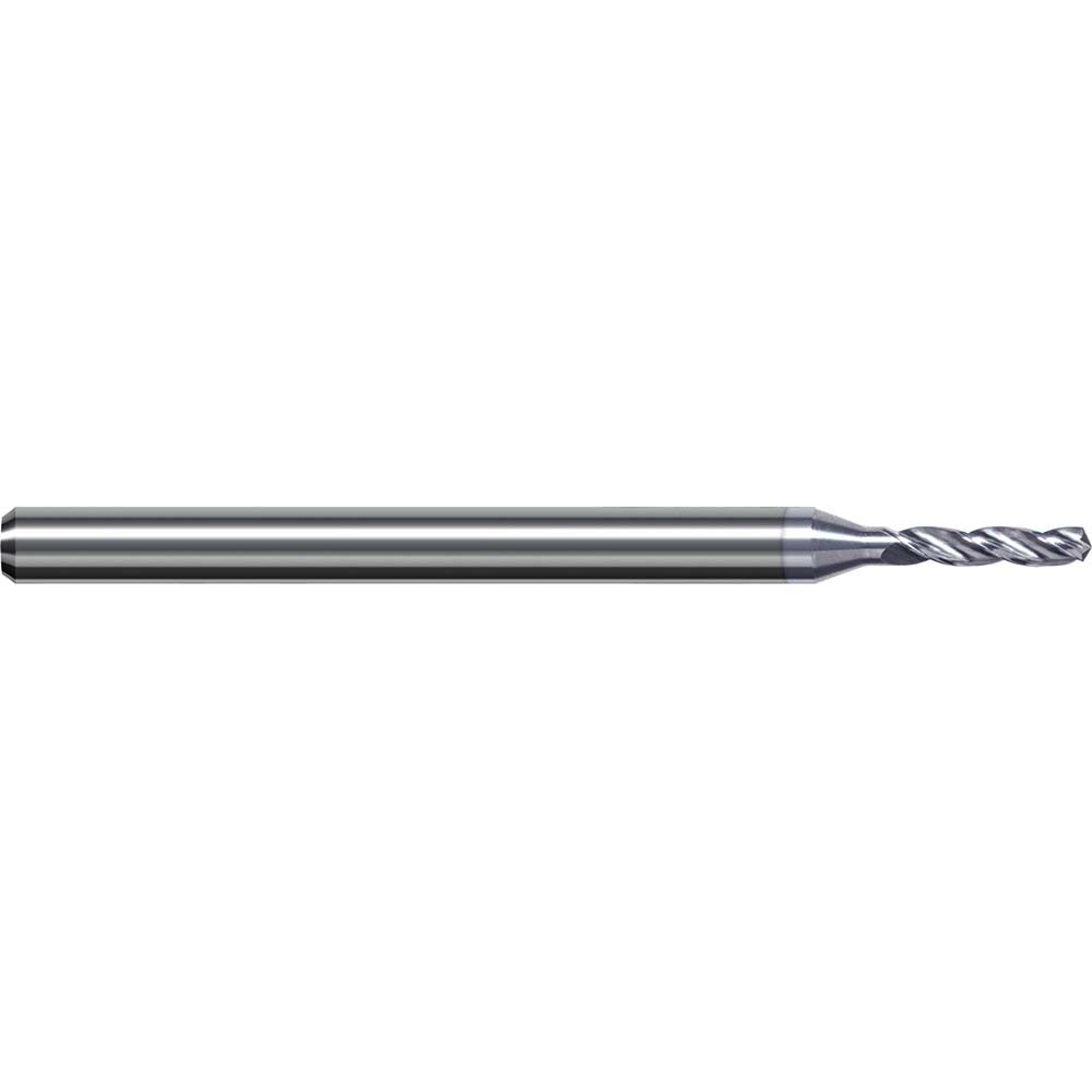 Harvey Tool BAF0787-C8 Micro Drill Bit 2.00 mm Dia, (0.0787"), 130 deg, Solid Carbide