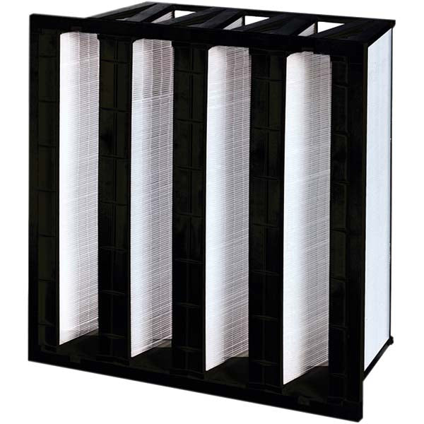 Pro-Source PRO40046-P Pleated Air Filter 24 x 24 x 12", MERV 15, V-Bank Mini-Pleat