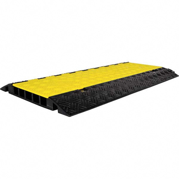 Powerhouse PWR.5CHAN.MD Floor Cable Cover Polyethylene, 5 Channels, 1-1/4" Max Cable Dia
