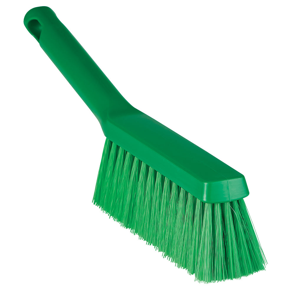 Vikan 451112 ColorCore Bench Brush, 11.8" Medium, Green