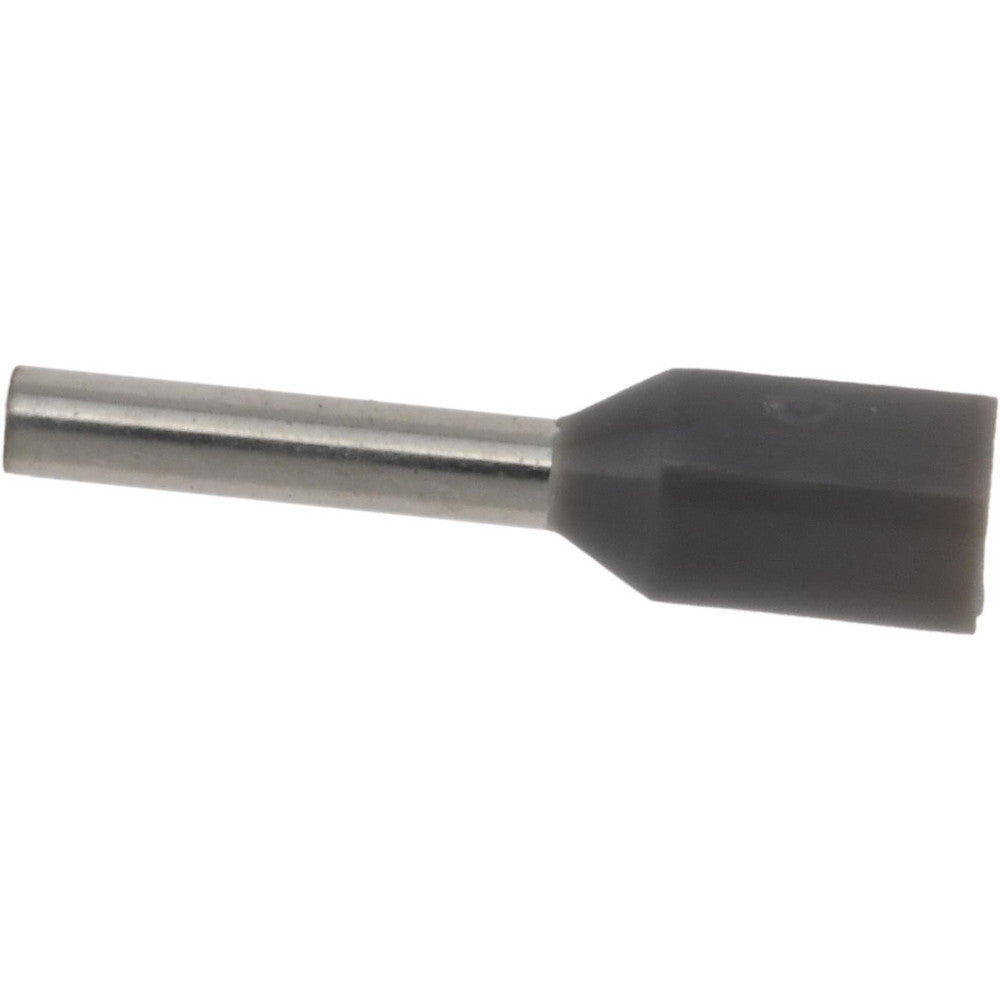 Value Collection E7508-GREY Electrical Wire Ferrules Insulation Type Partially Insulated Connection Type Crimp Compatible Wire Size (sq mm) 0.75 mm² 18 AWG Compatible Wire Size (AWG) 18 Pin Length 0.315 in 8.0 mm Pin Length (mm) 8 Pin Diameter 1.2 mm Overall Length