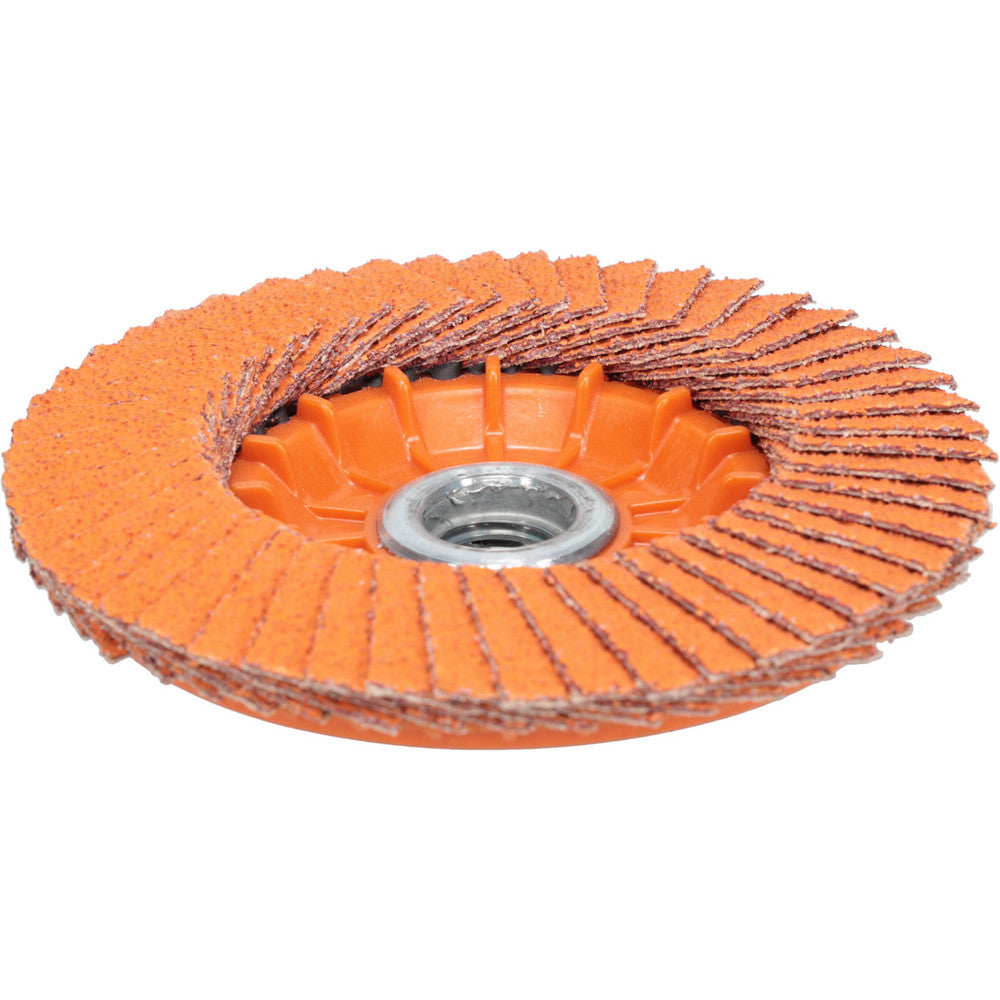 WALTER Surface Technologies 06A457 Flap Disc 5/8-11 Hole, 60 Grit, Ceramic, Type 27
