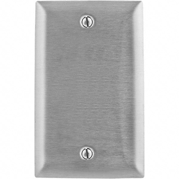 Bryant Electric SS13 Wall Plates Wall Plate Type Blank Wall Plates Wall Plate Configuration Blank Shape Rectangle Wall Plate Size Standard Number of Gangs 1 1 Overall Width (mm) 2.8700in