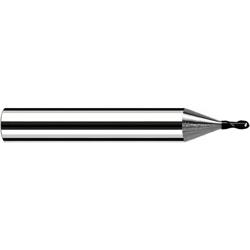 Fraisa B6062220 Ball End Mill 4.00 mm Dia, 4.00 mm LOC, 2 Flute, Solid Carbide