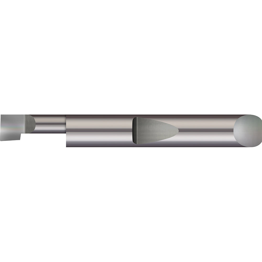 Micro 100 QBB-200500 Boring Bar 0.2" Min Bore, 1/2" Max Depth, Right Hand Cut, Solid Carbide