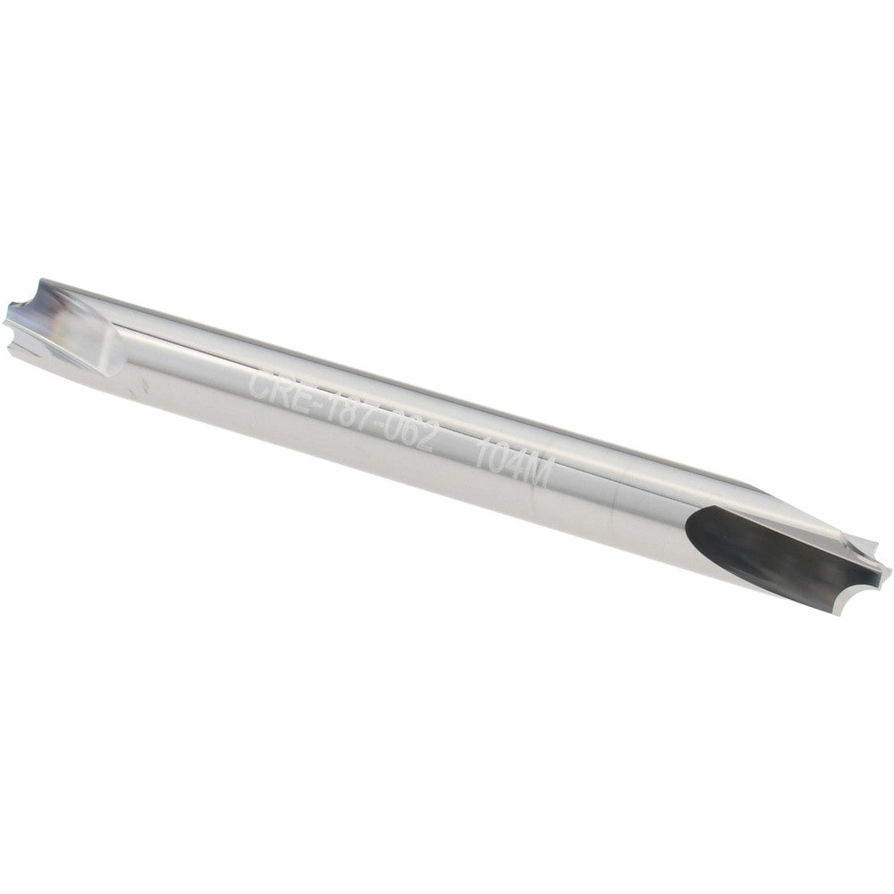 Micro 100 CRE-187-062 Corner Rounding End Mill 1/16" Radius, 3/16" Dia, 3 Flutes, Solid Carbide