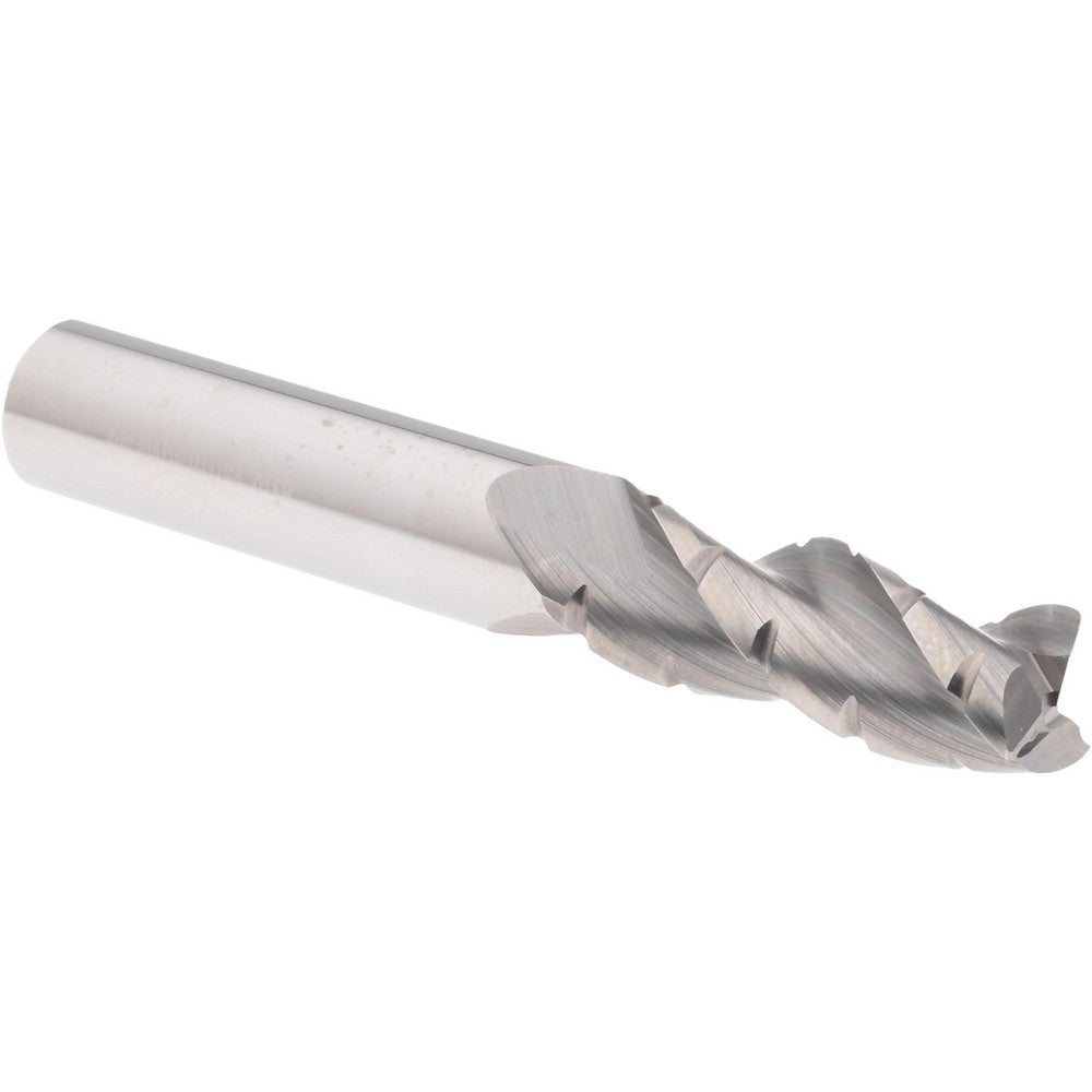 Accupro 120660 Roughing End Mill 3 Flutes, 0.015" Corner Radius, Chipbreaker, Solid Carbide