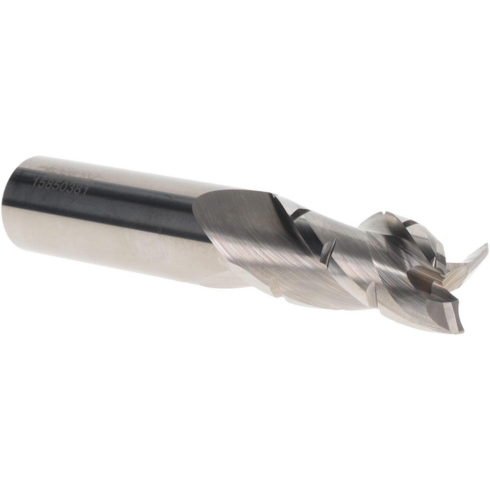 Accupro 118488 Roughing & Finishing End Mill 3/4" Dia, 3 Flutes, 0.03" Corner Radius, Solid Carbide