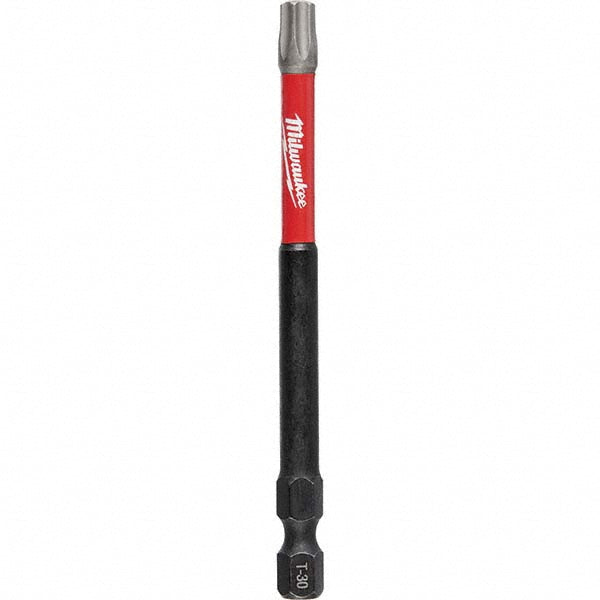 Milwaukee Tool 48-32-4580 Power Screwdriver Bit T30 Torx, 1/4" Hex Drive