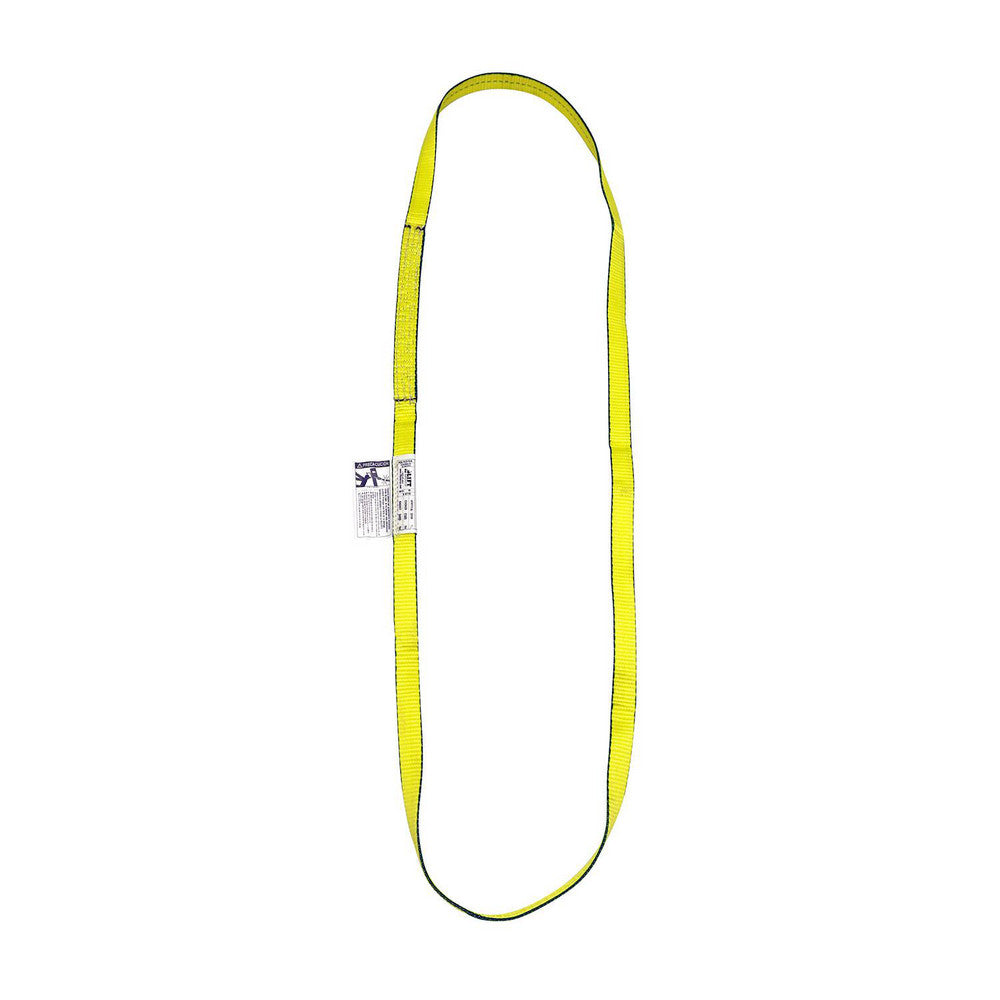 Lift America S151050 Endless Sling 1" Wide, 2' Long, 3,200 lb Vertical, 2,500 lb Choker, 6,400 lb Basket, Polyester
